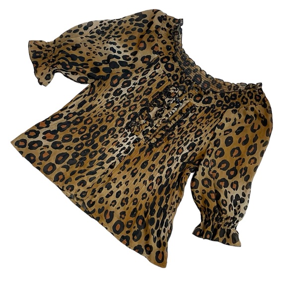 Women’s Y2K animal print sheer top - Picture 17 of 17